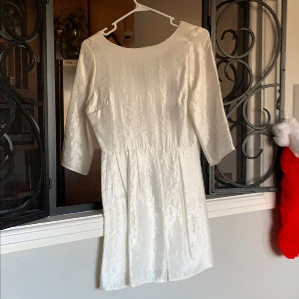 White dress